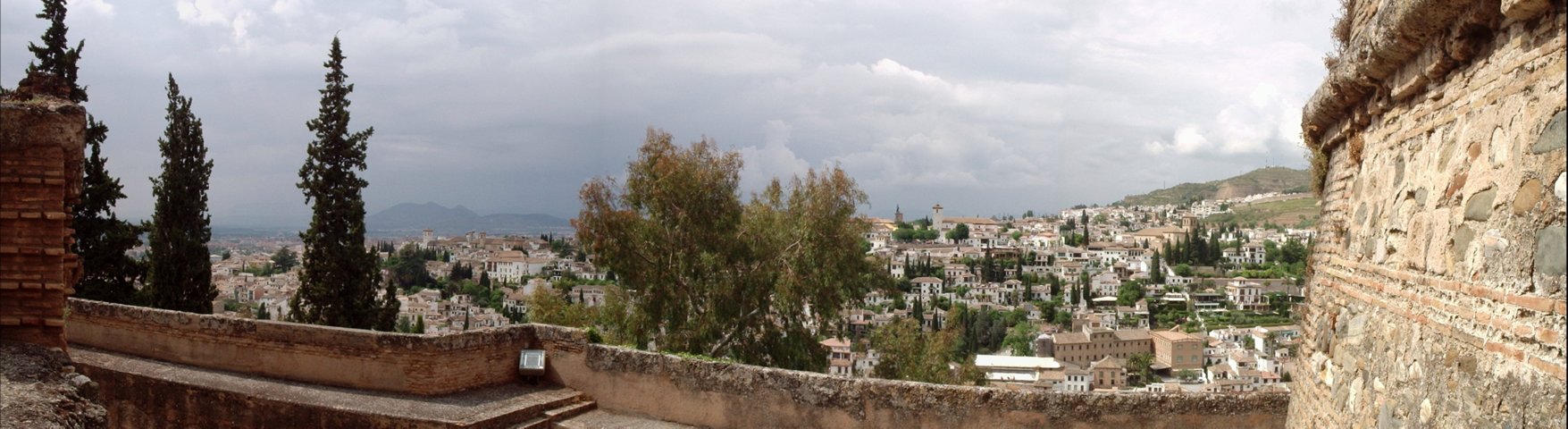 07 Panorama vanaf Alcazaba op Albaicin